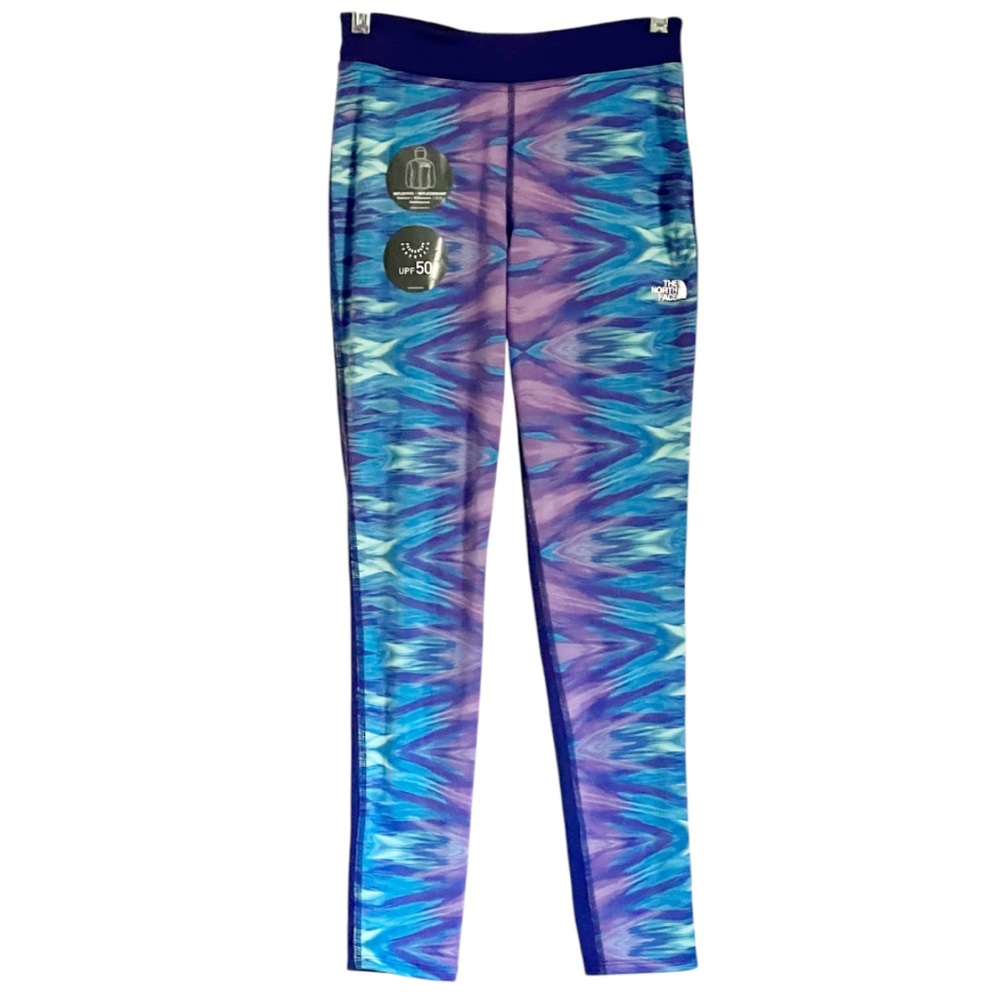 The North Face Pulse Girls Purple Leggings Size L 12/14